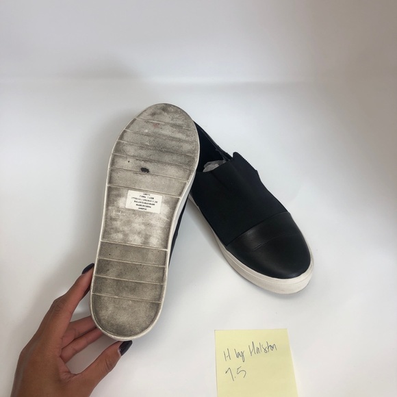 H by halston black slip on sneaker - Picture 2 of 2